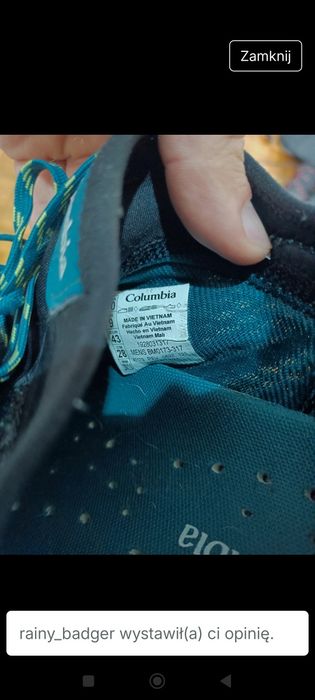 Buty Columbia 43