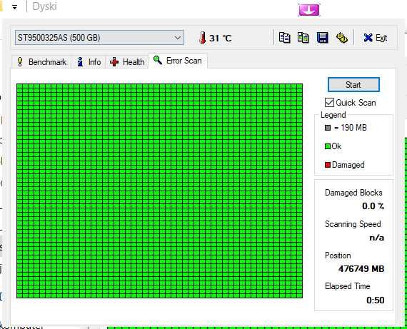 Dysk HDD Seagate 2,5" 500GB Momentus 5400.6 [060]