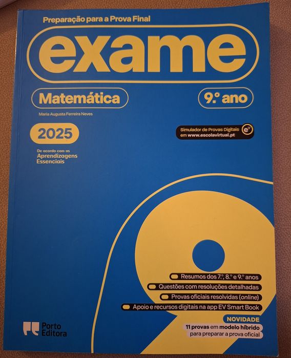 Preparação para exame de Matemática- 9° ano