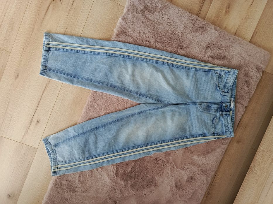 HOUSE Spodnie Jeansowe Baggy r.34-36