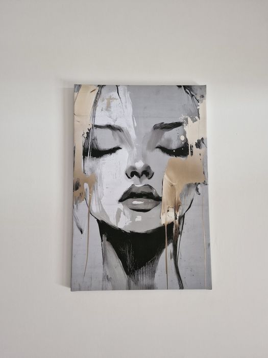 Obraz na płótnie glamour twarz kobieta