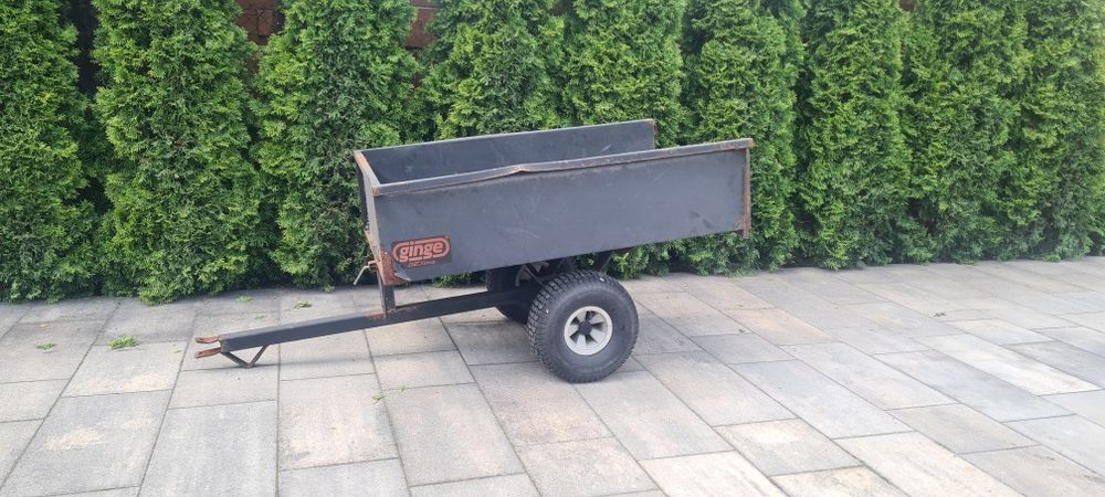 Przyczepka do traktorka quada Ginge z wywrotem
