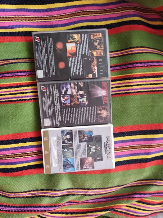 Relikt, twarz anioła, Więzienie - Horrory VHS