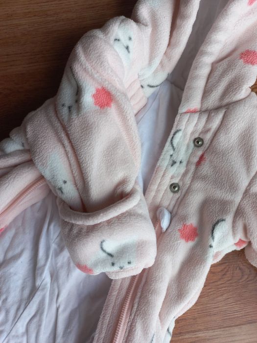 Дитячий демисезонний флісовий комбінезон M&S(new born baby)