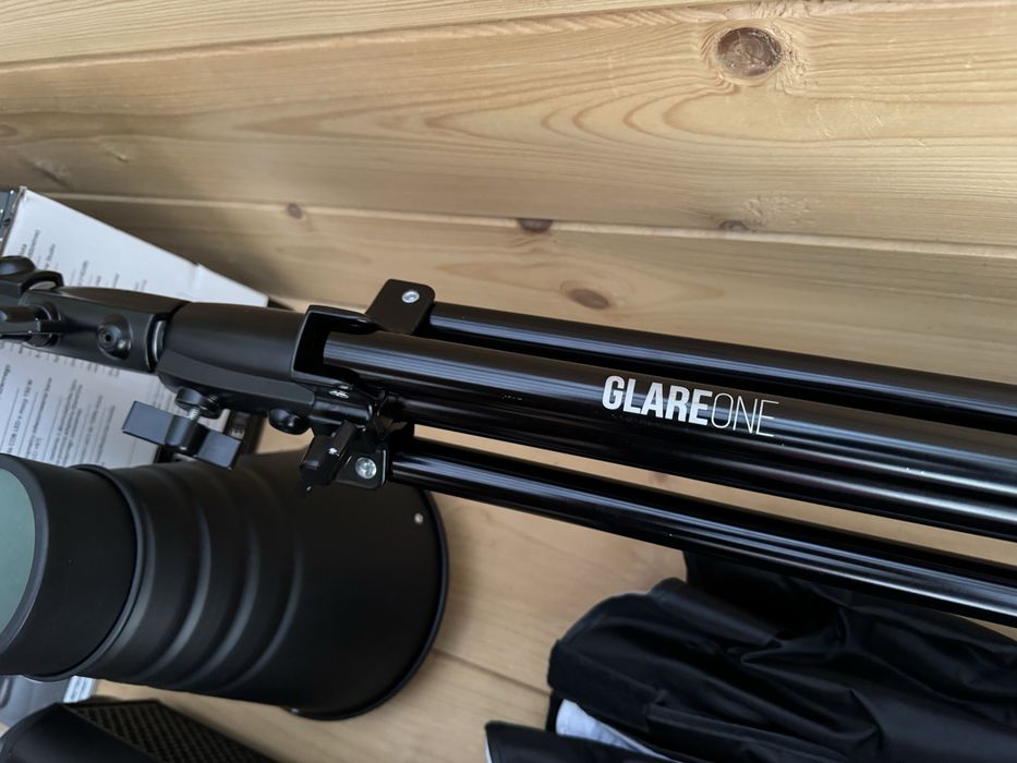 Zestaw Lampa GlareOne LED 1500D + statyw+softbox 120cm+strumienica