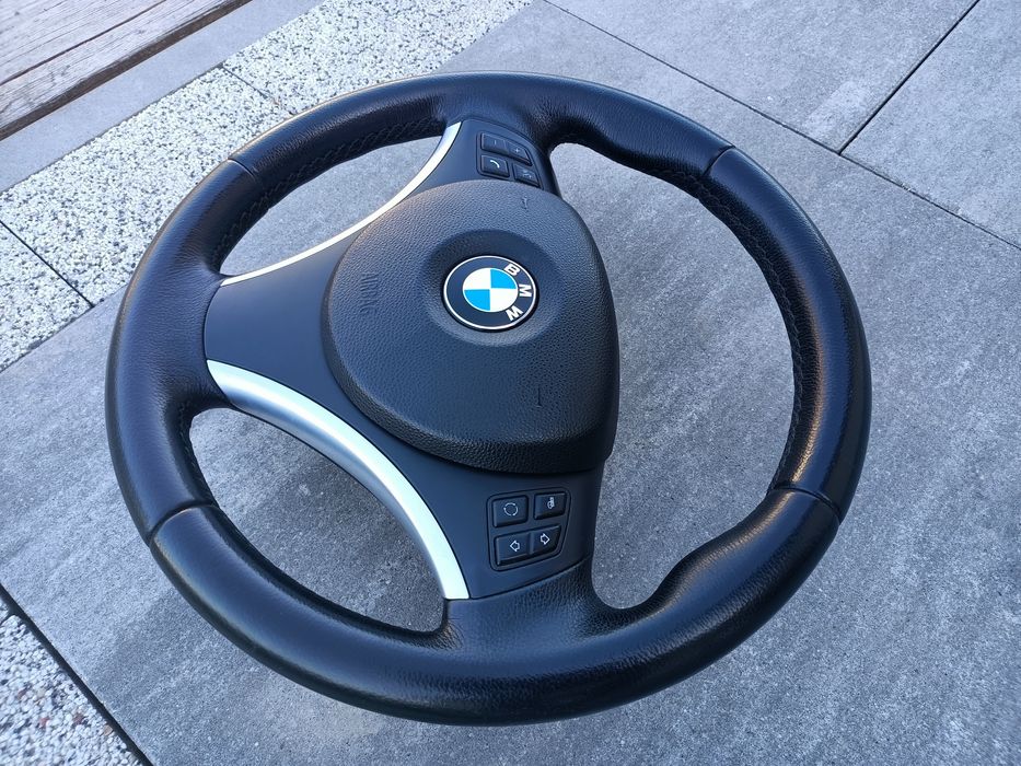 Kierownica Msport z multifunkcją BMW E90 E91 E92 E93 E87 E81 E82 E88 X