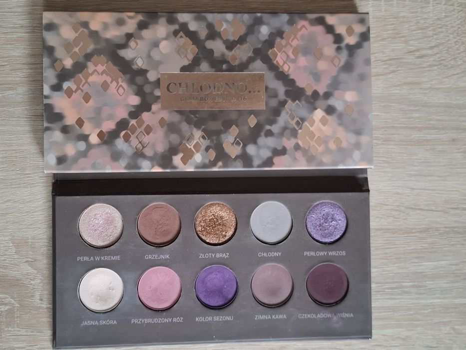 Glamshop paleta cieni Chłodno