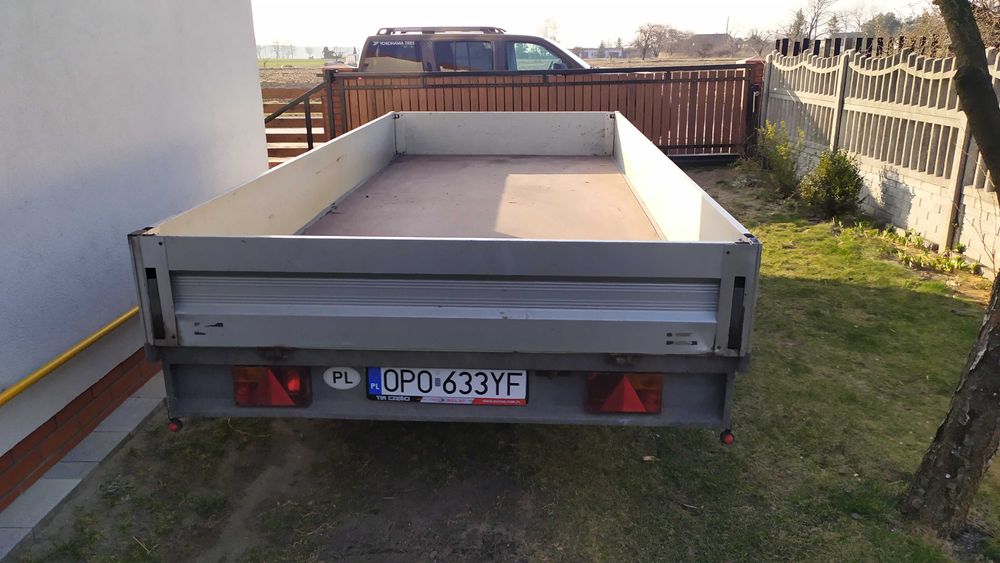 Przyczepa, platforma, plandeka - wynajem, transport