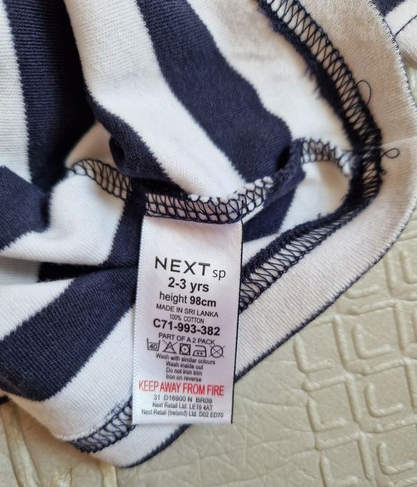Футболка Next Некст хлопчик 2-3 р