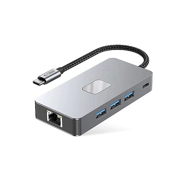 Tech-Protect Hb05 Hub Adapter 9In1 Type-C + Usb2.0 + Usb3.0 + Hdmi 4K