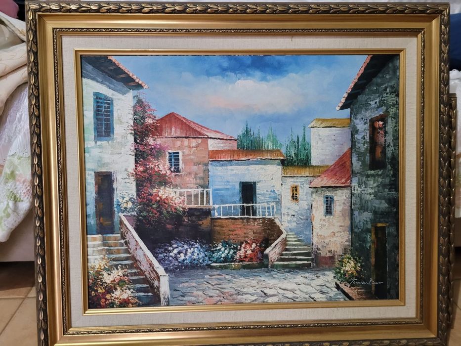 Quadro pintado à mão de autor original