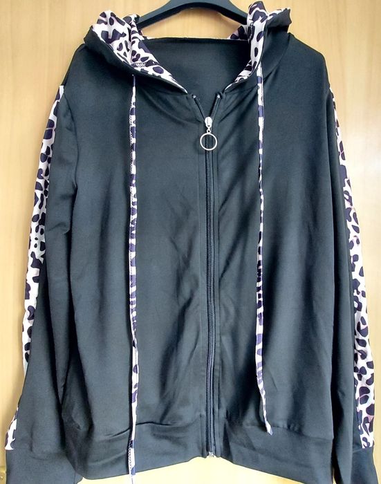Dres damski nowy M/L niebieski i czarny