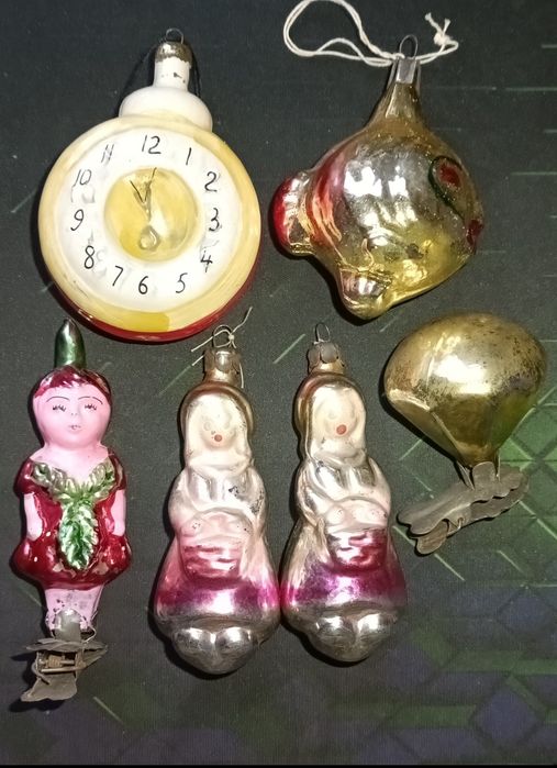 Елочные игрушки ссср
