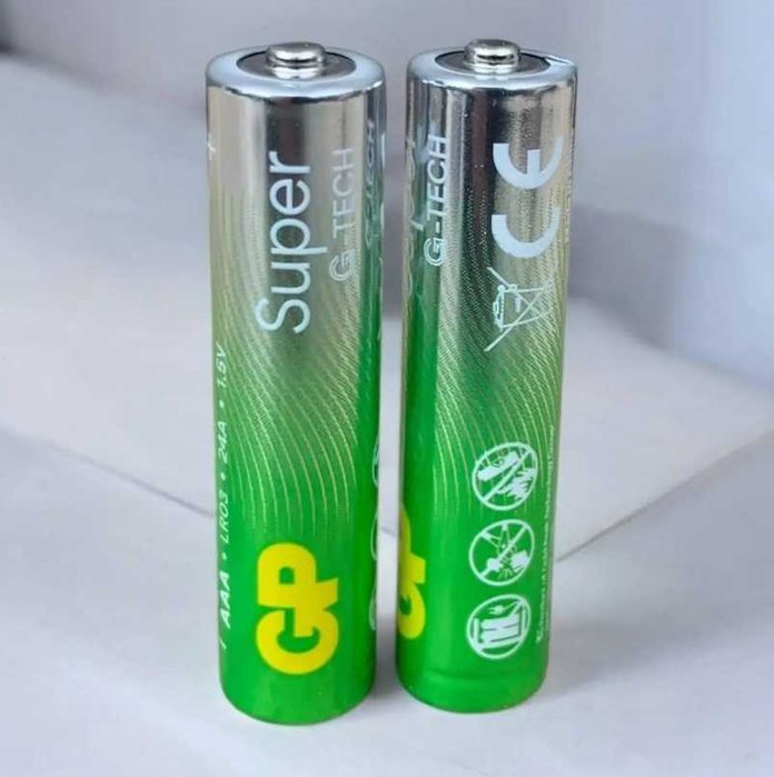 Батарейки GP Super Alkaline AAA щелочні міні пальчикові