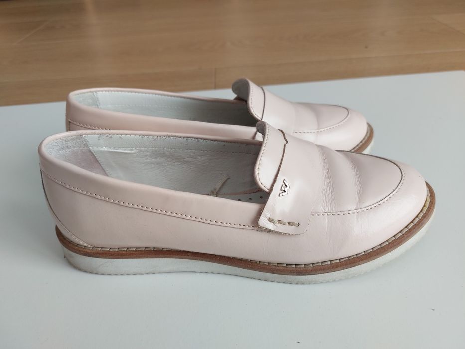 Buty skórzane Wojas rozm.35
