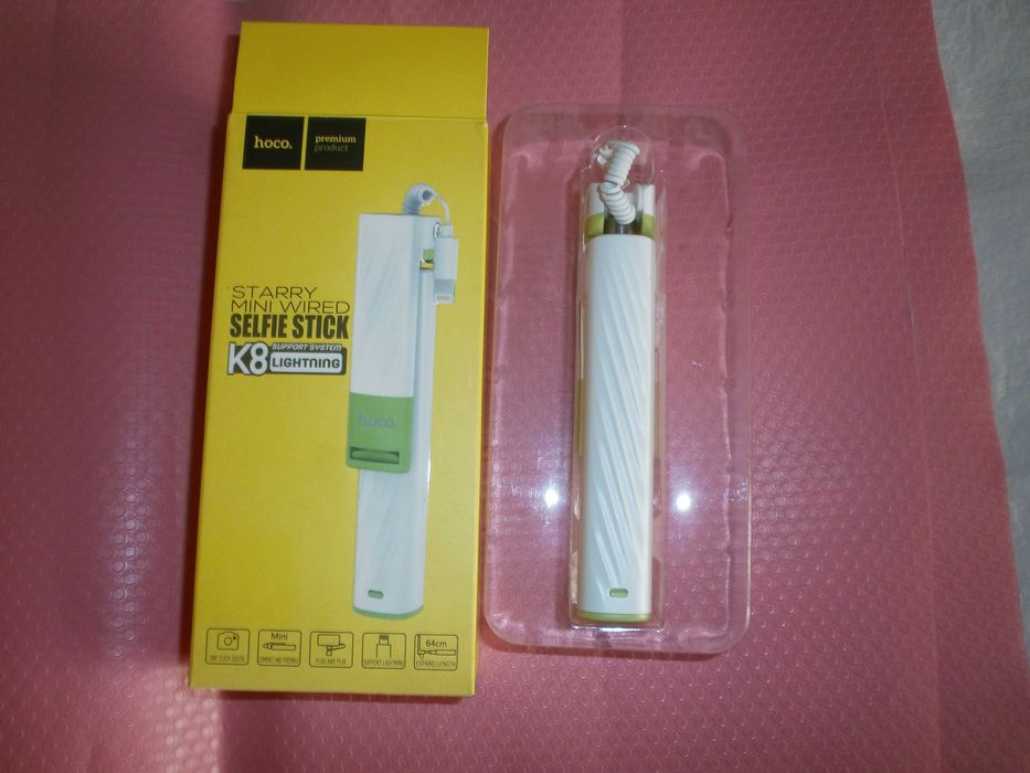 Селфи-монопод HOCO Starry mini K8 |Lightning|