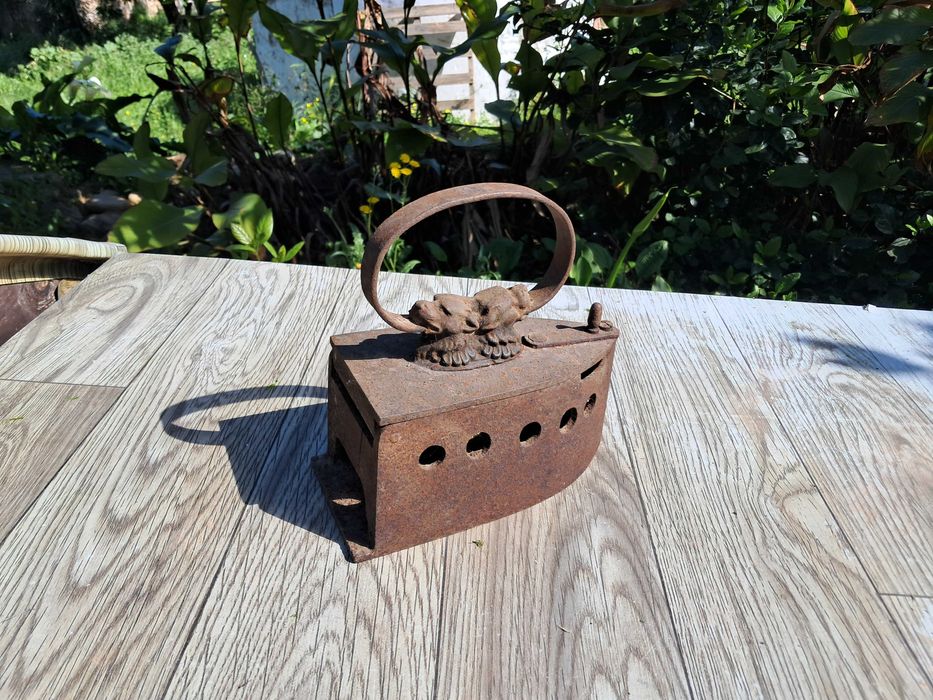 Ferros de engomar antigos - lote de 4