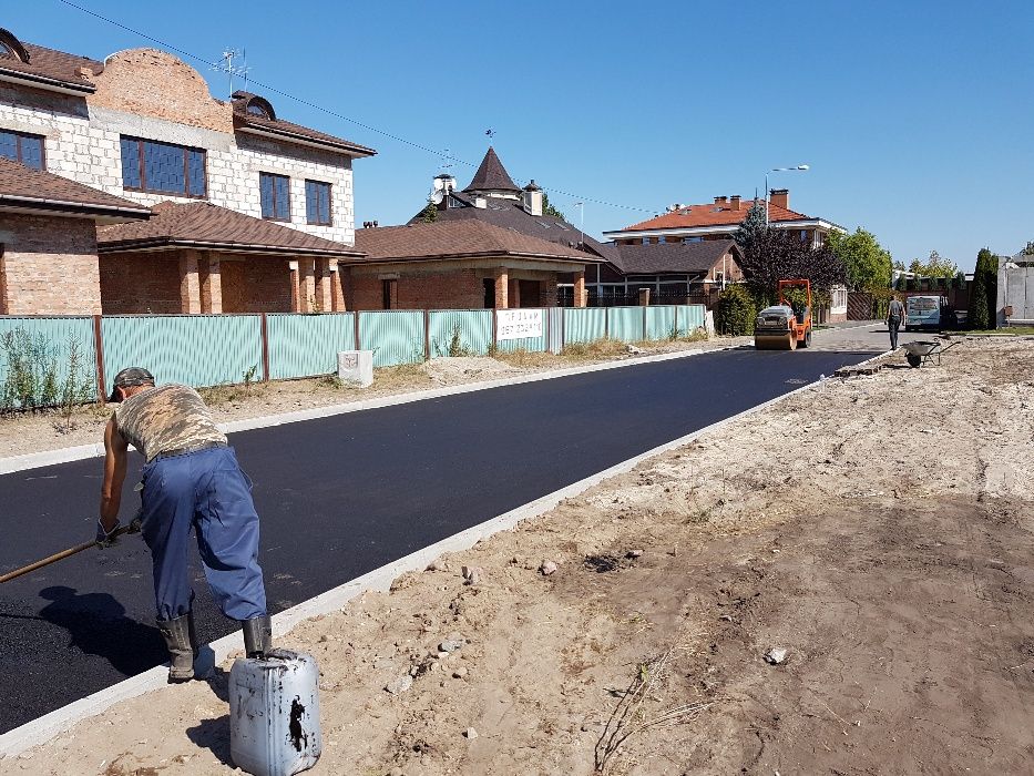 Асфальтування Київ та обл. Дорожньо-будівельні роботи,