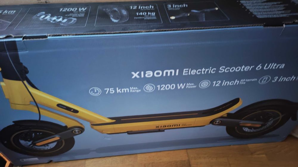 Trotinete Xiaomi 6 ultra