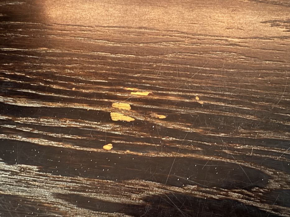 Zestaw mebli z Dobrodzienia, Venge, witryna, komoda, RTV, ława