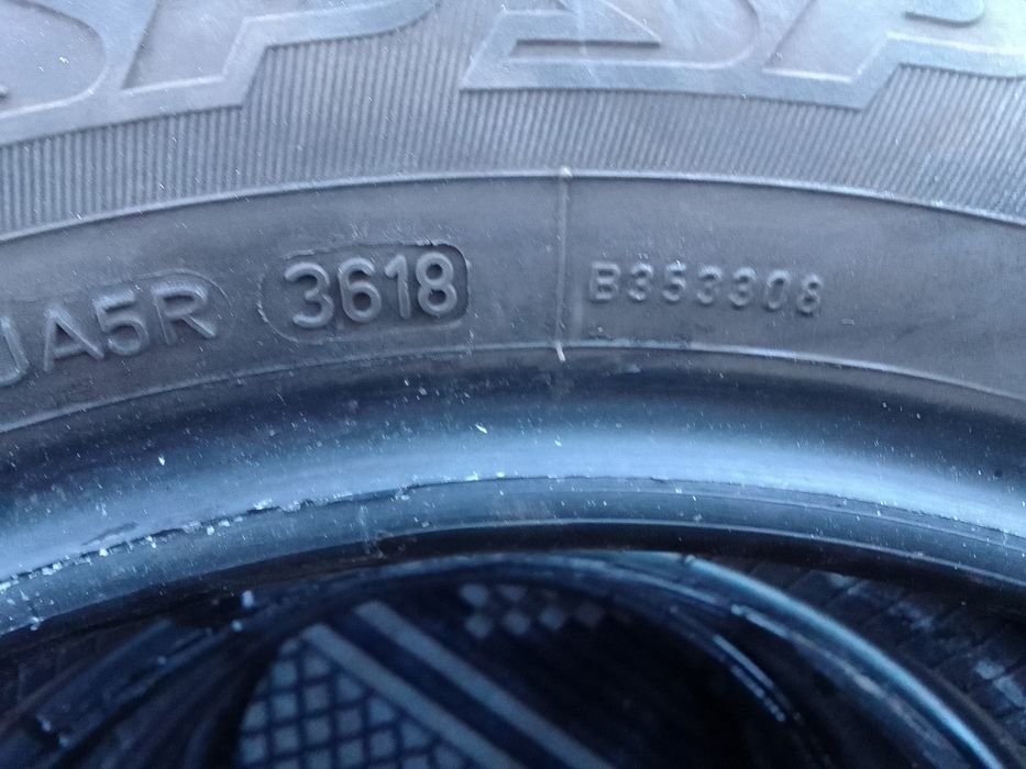 Cena za 4 Opony letnie 175/65r15 DUNLOP 6mm