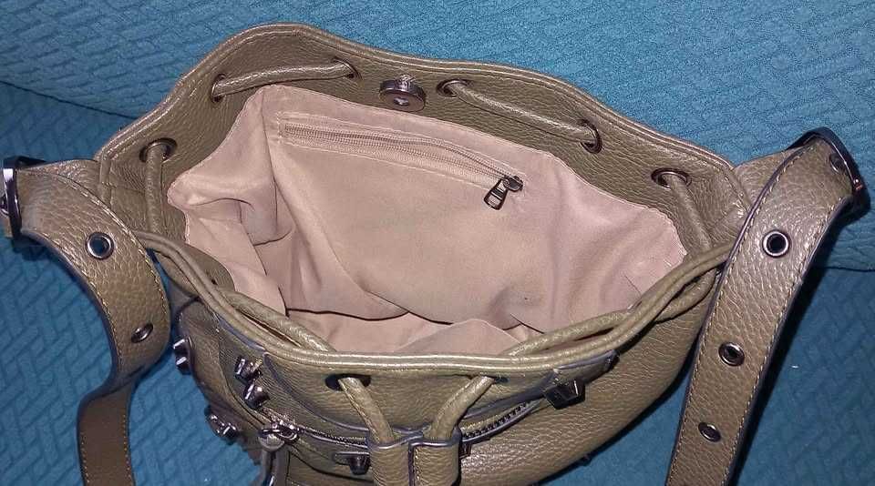 Mala tiracolo verde tropa