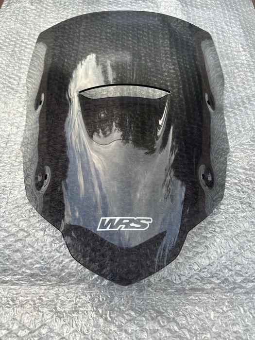 Czarna niska szyba Honda Transalp XL750 2023-