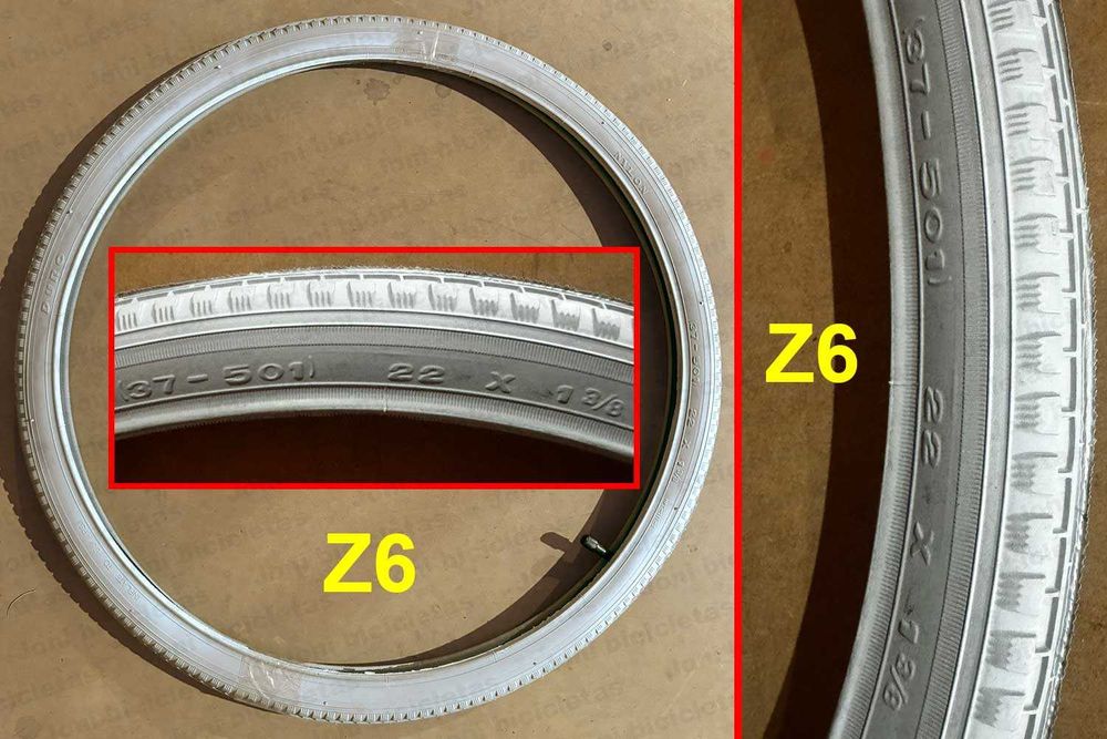Pneus de bicicleta de roda 22 e 20x4.0