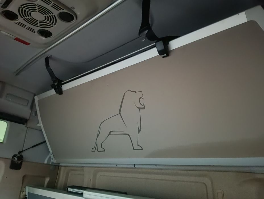 Górne łóżko Man TGX lift kompletne z mocowaniami