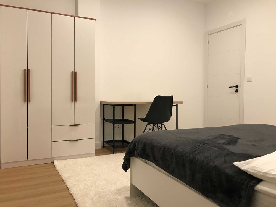 3 Quartos com cama de casal