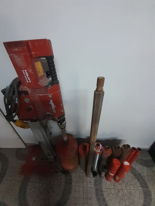 Carotes e cortes em betão
