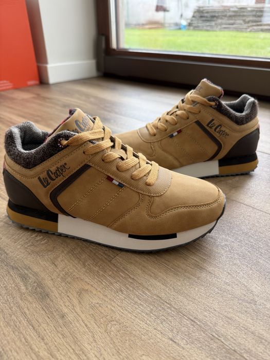 Buty Męskie Zimowe Sneakersy za Kostkę Lee Cooper • Rozm. 44 - 28,5 cm • Szybka Wysyłka!