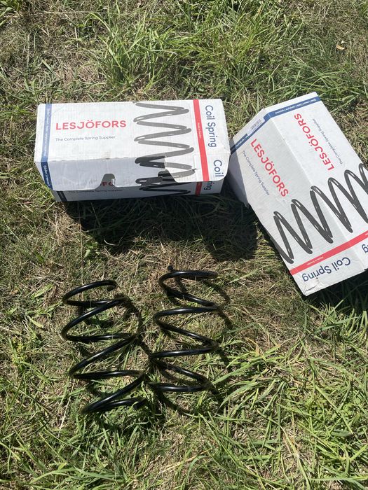 Новые передние пружины для BMW e46