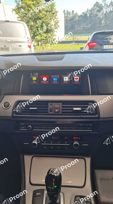 Auto Radio Bmw serie 5  F10,  F11 2 Din Ano 2011 até 2017