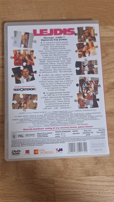 Lejdis - płyta DVD - stan idealny .