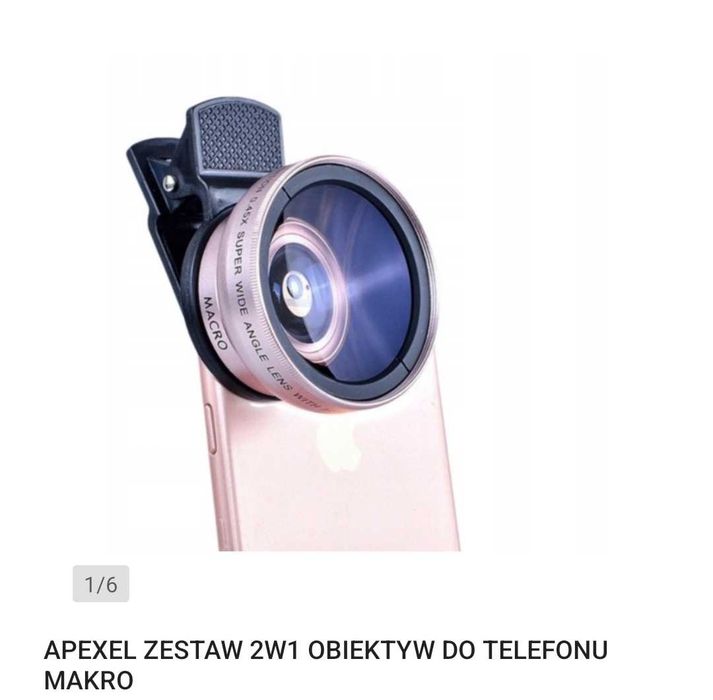 Obiektyw do telefonu