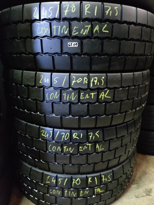 245/70R17,5 usados continental tracção