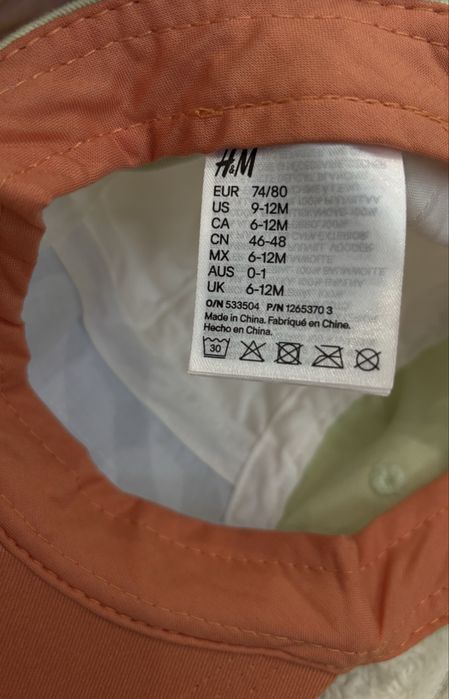 Кепка H&M на хлопчика, 74 см