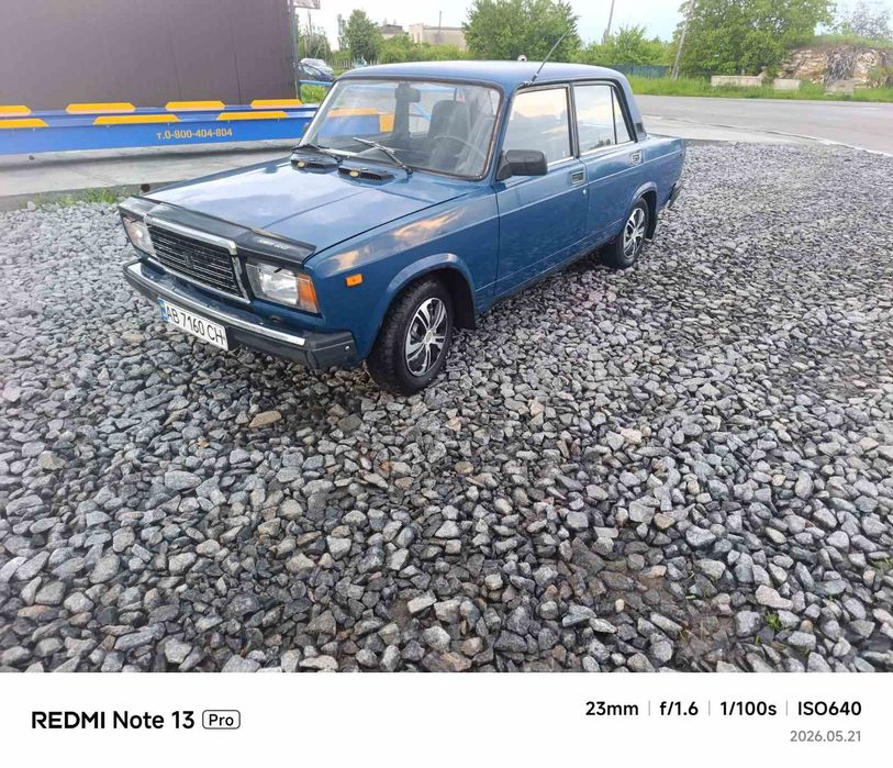 Ваз 2107 2002 рік 1.6 газ бенз.