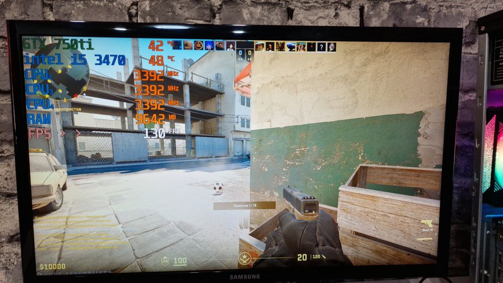 Игровой компьютер gtx750ti Cs2 Dota2 GtaV WoT