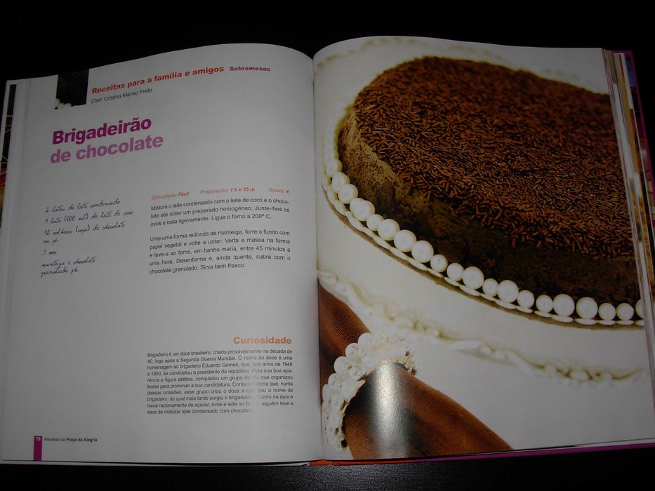 Receitas da Praça da Alegria - Euro Impala RTP NOVO com 20% desconto