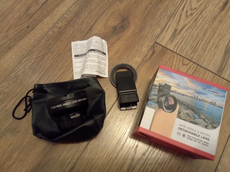 Apexel APL 0.45WM Wide angle obiektyw do telefonu