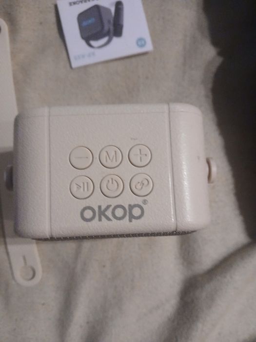 coluna bluetooth com funcionalidade de karaoke. Perfeita