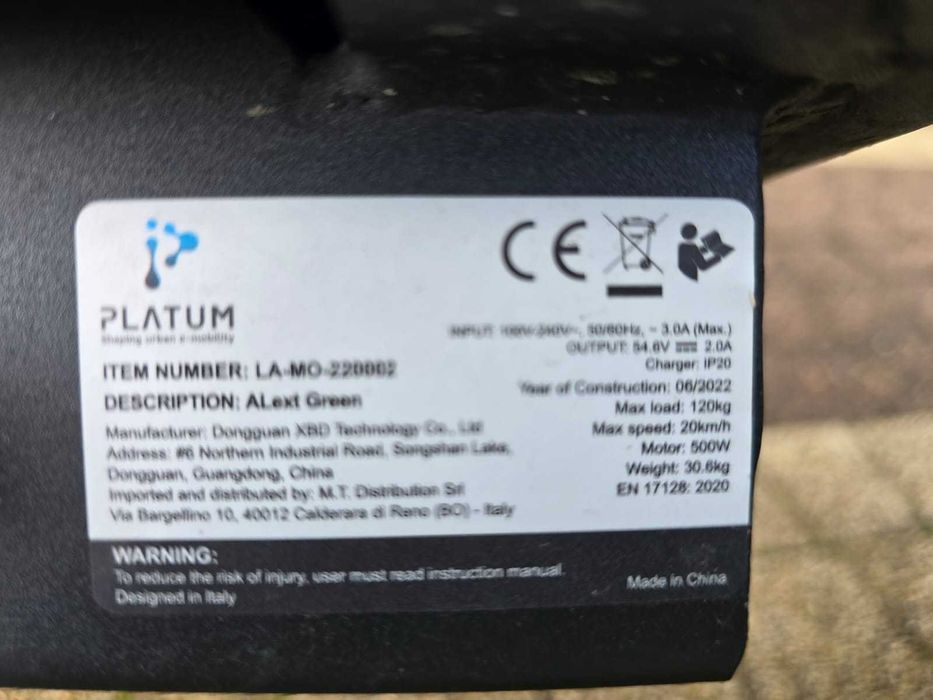 Lambhorghini. Hulajnoga elektryczna