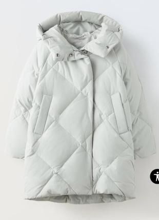 Пуховик Zara  пух-перо 152, куртка