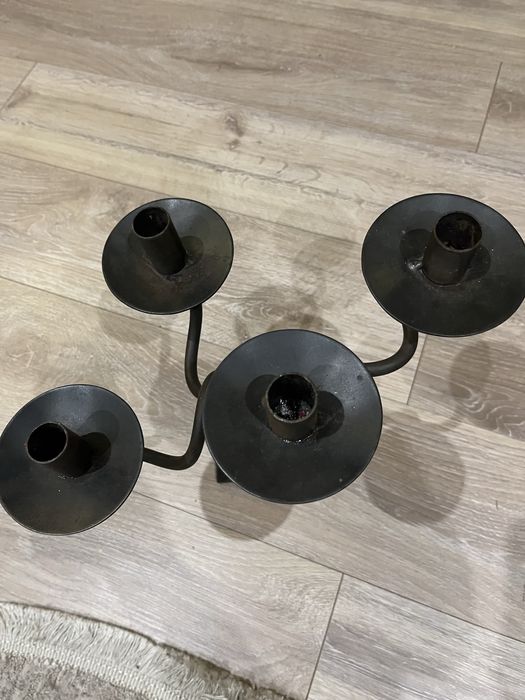 Підсвічник металевий