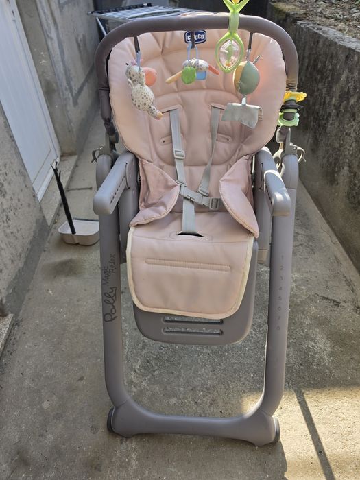 Cadeira das papas chicco polly magic relax