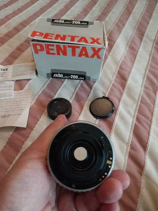Teleobjectiva Asahi Pentax