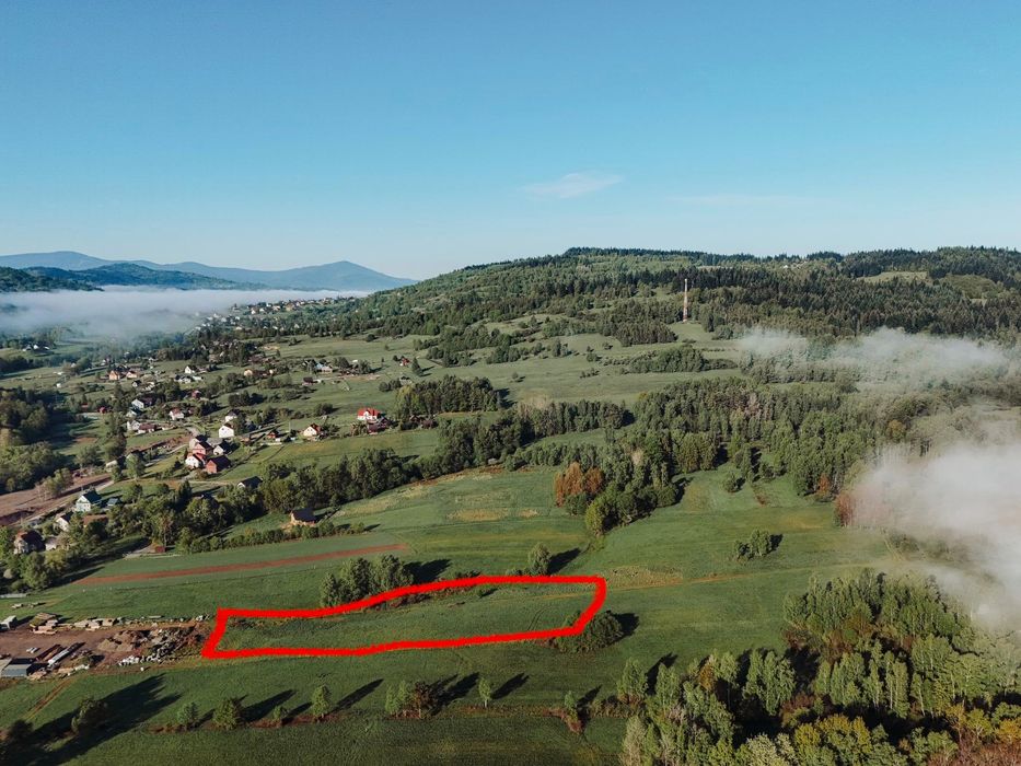 Działka  w Beskidach