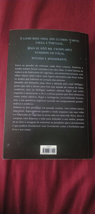 Livro o fabricante de lágrimas